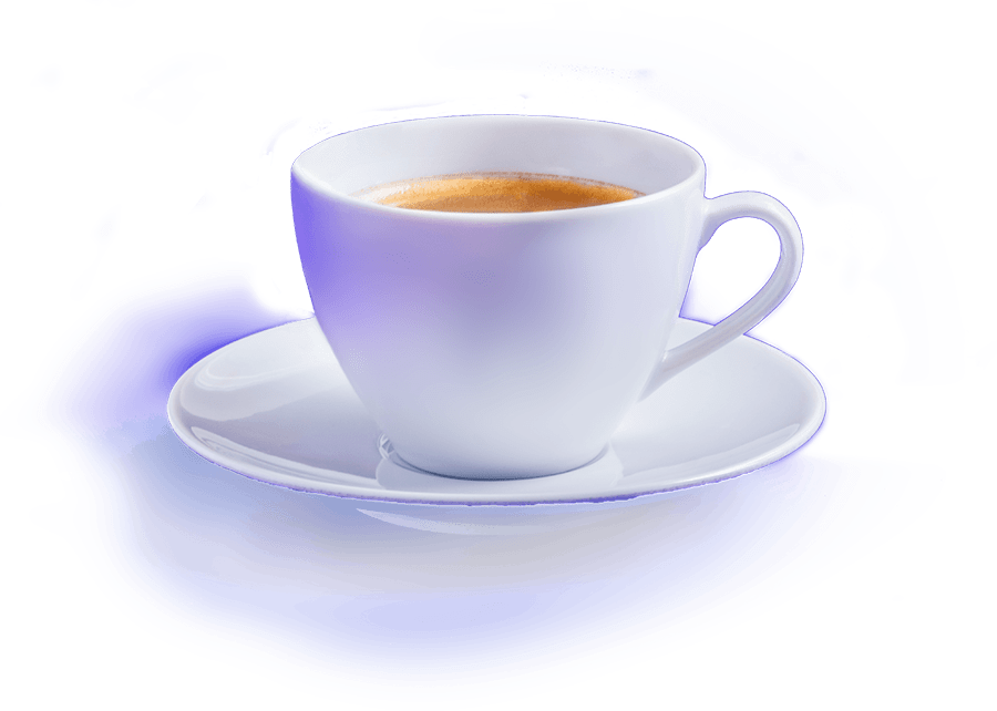 Cup of coffee at Exalt's kitchen